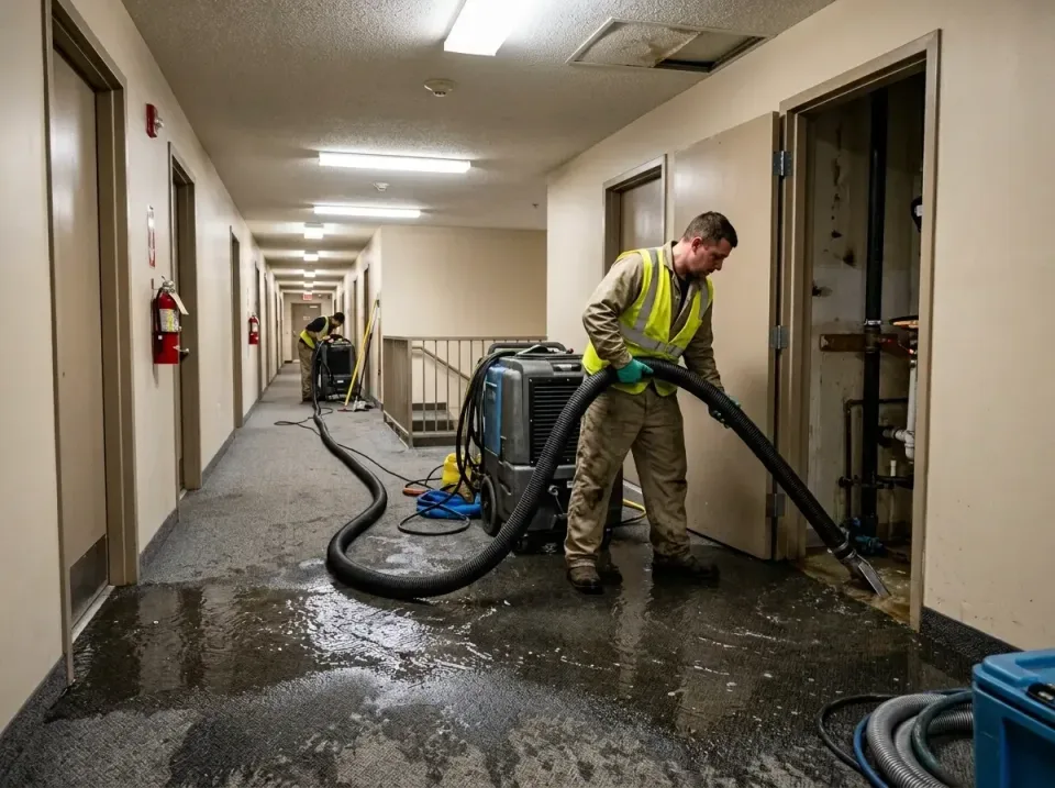 multi-unit-apartment-hallway-f-005 — frequently asked questions, Emergency Burst Pipe Water Extraction & Removal in Headland…